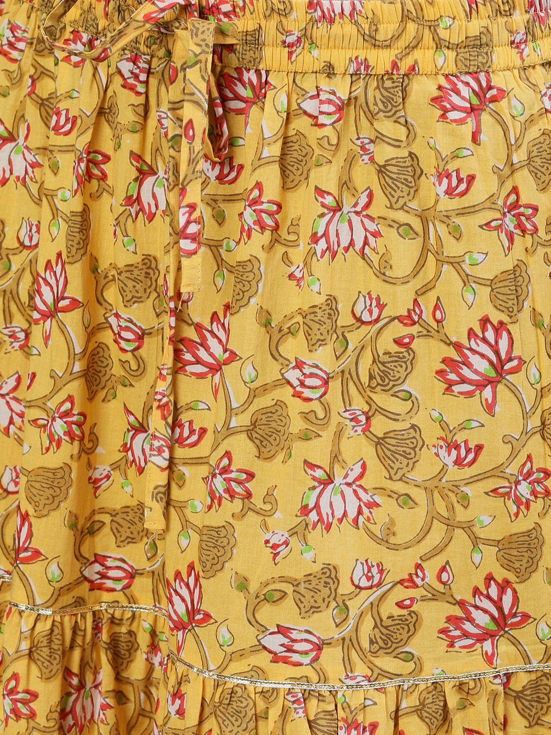 Yellow Embroidered Kurta Set