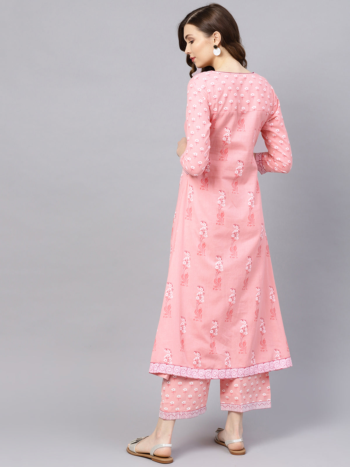 Gulabo - Pale Pink Anarkali Set