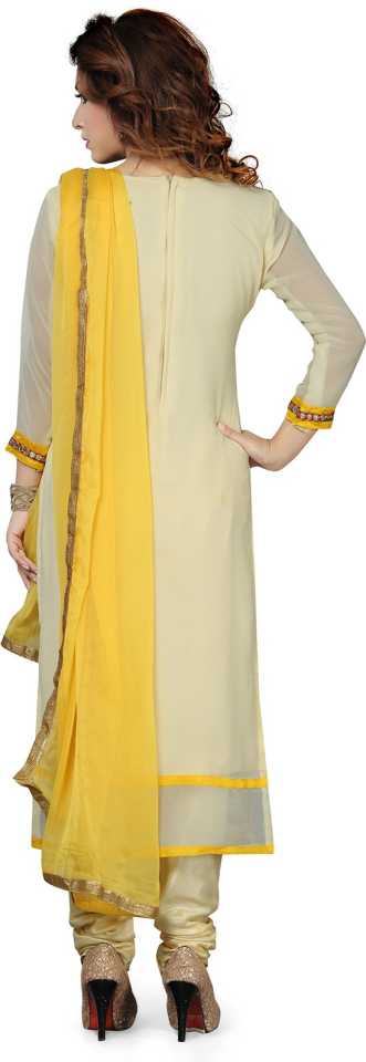 Ishin Silk Embellished Salwar Suit Dupatta Material  (Un-stitched)